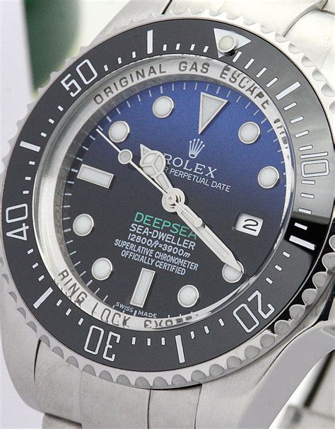 rolex deepsea d blue dial replica|rolex deepsea deep blue.